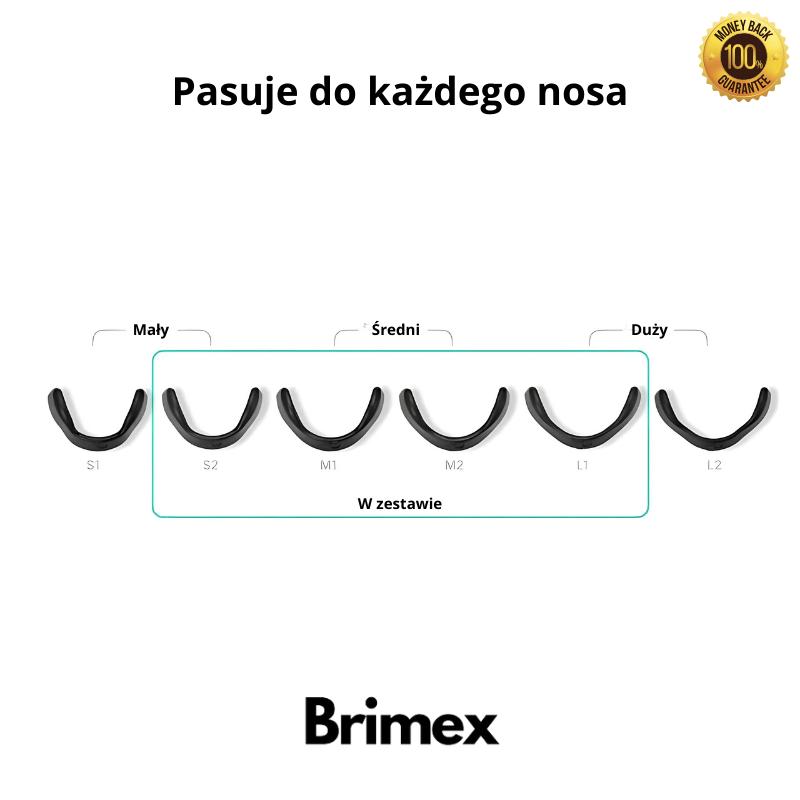 Brimex™ Profesjonalny Wspomagacz Oddychania Nosowego